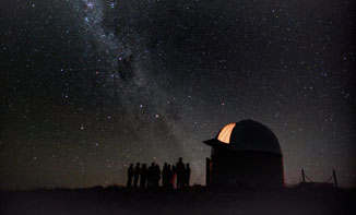 テカポの星空
